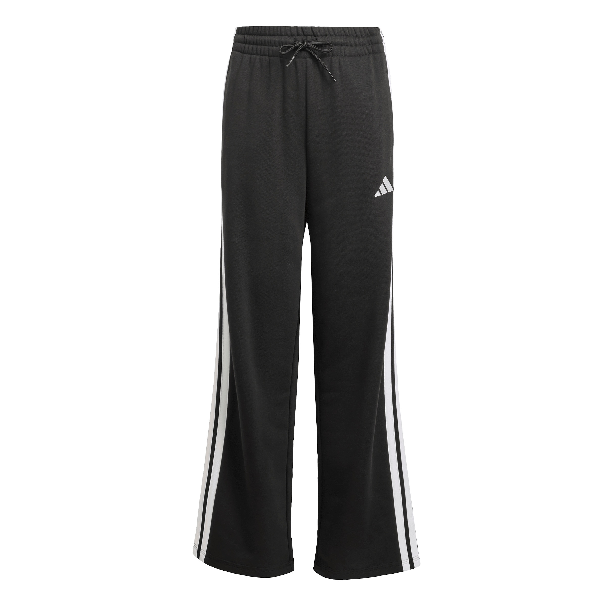 juoda ADIDAS SPORTSWEAR Plačios klešnės Sportinės kelnės: priekis