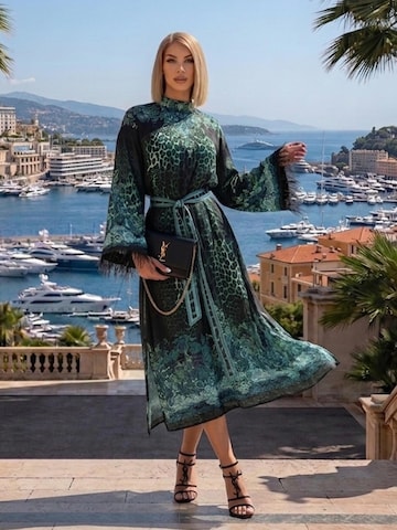 Robe oversize 'LEO' JIORO en vert