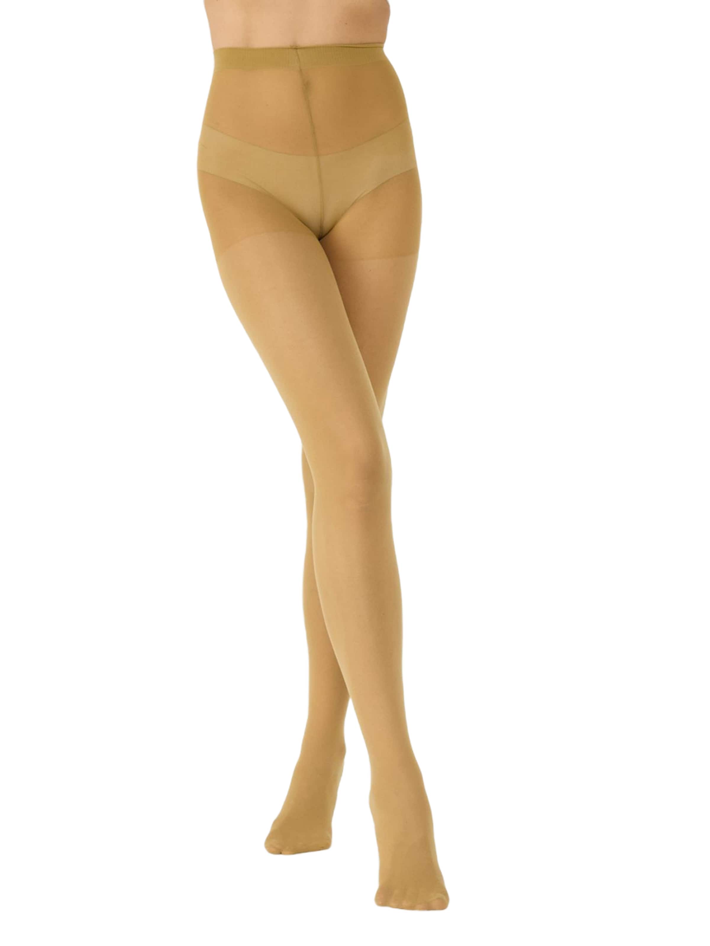 C&City Strumpfhose in Gelb: Vorderseite