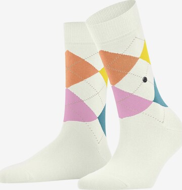 BURLINGTON Socks 'Queen' in White: front