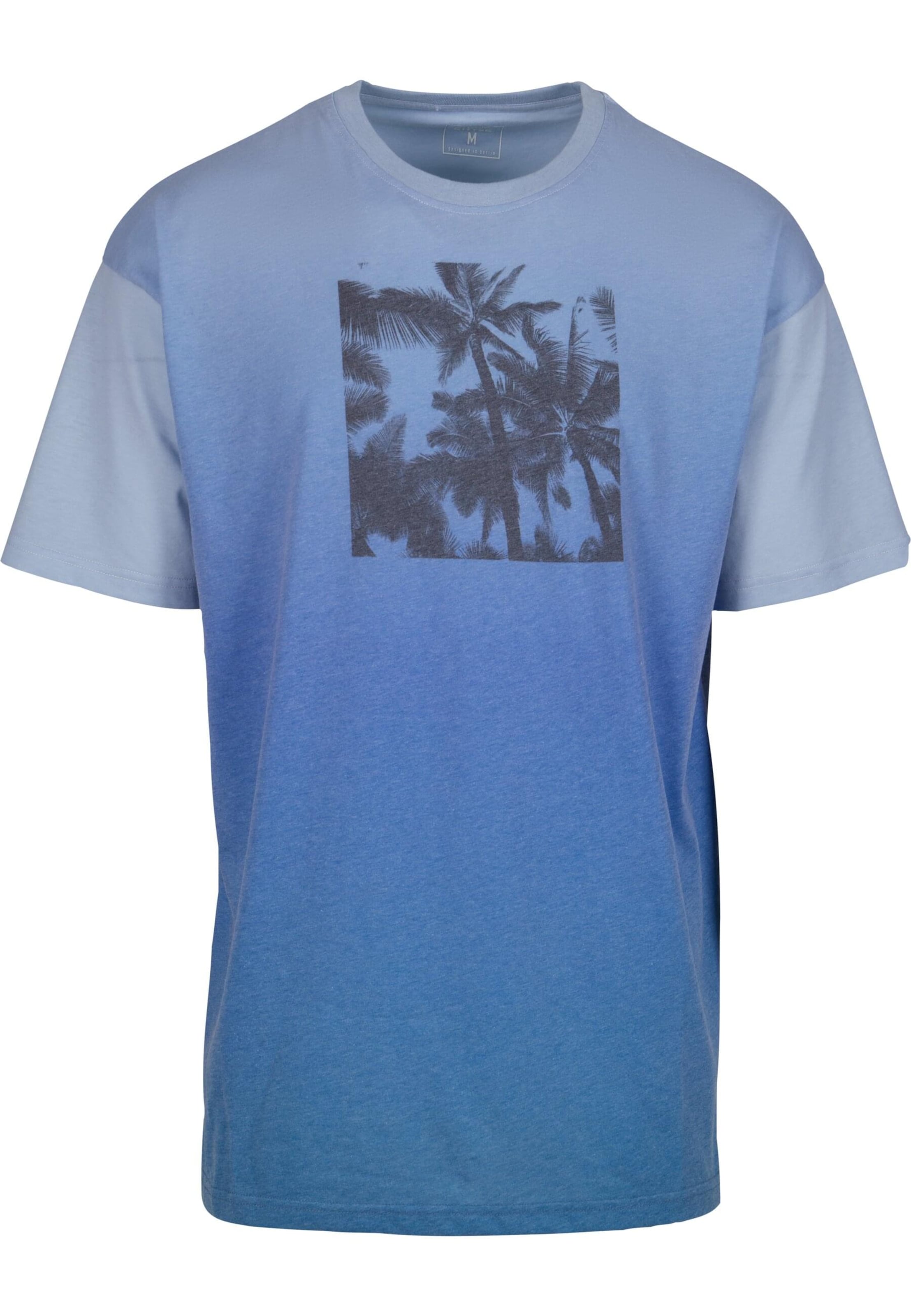 Just Rhyse Shirt 'NewburnSun' in Blue: front