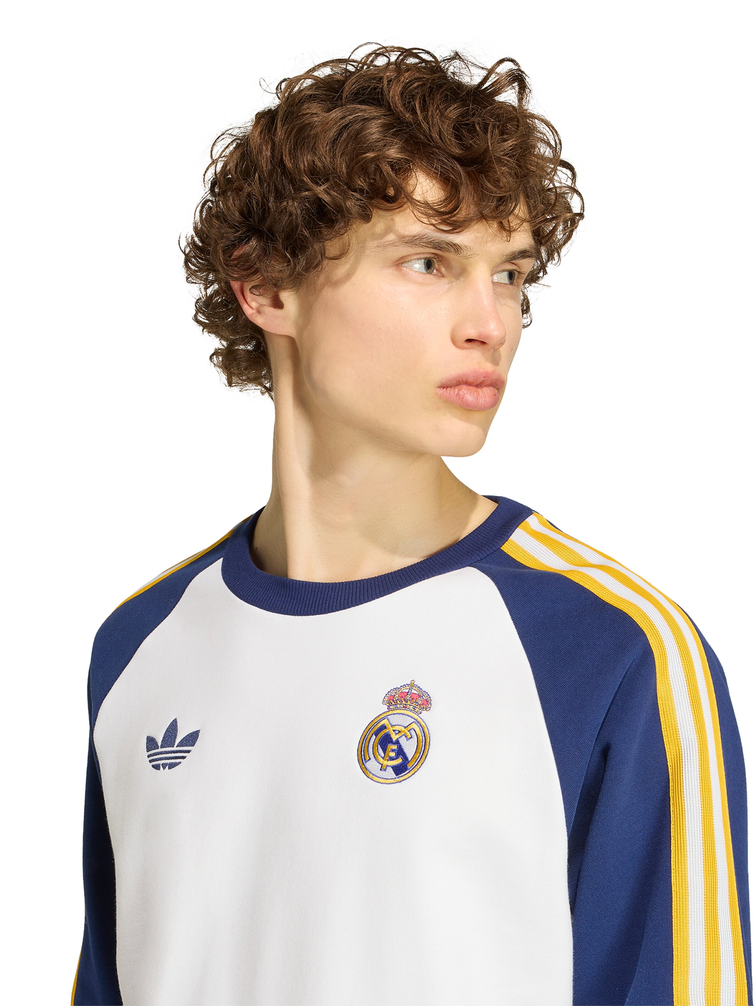 balta ADIDAS PERFORMANCE Sportinio tipo megztinis 'REAL'