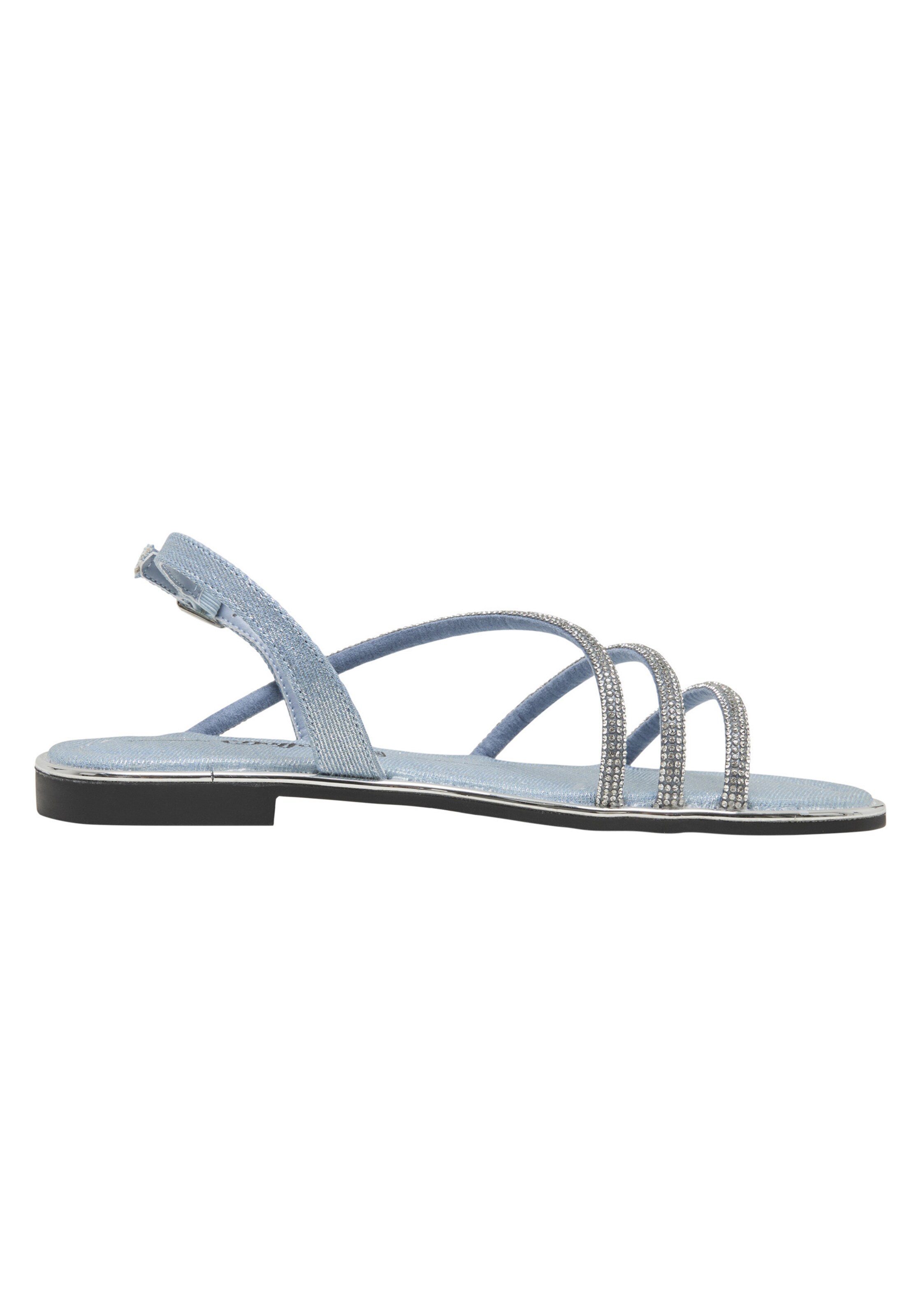 BUFFALO Páskové sandály 'Kira' – modrá