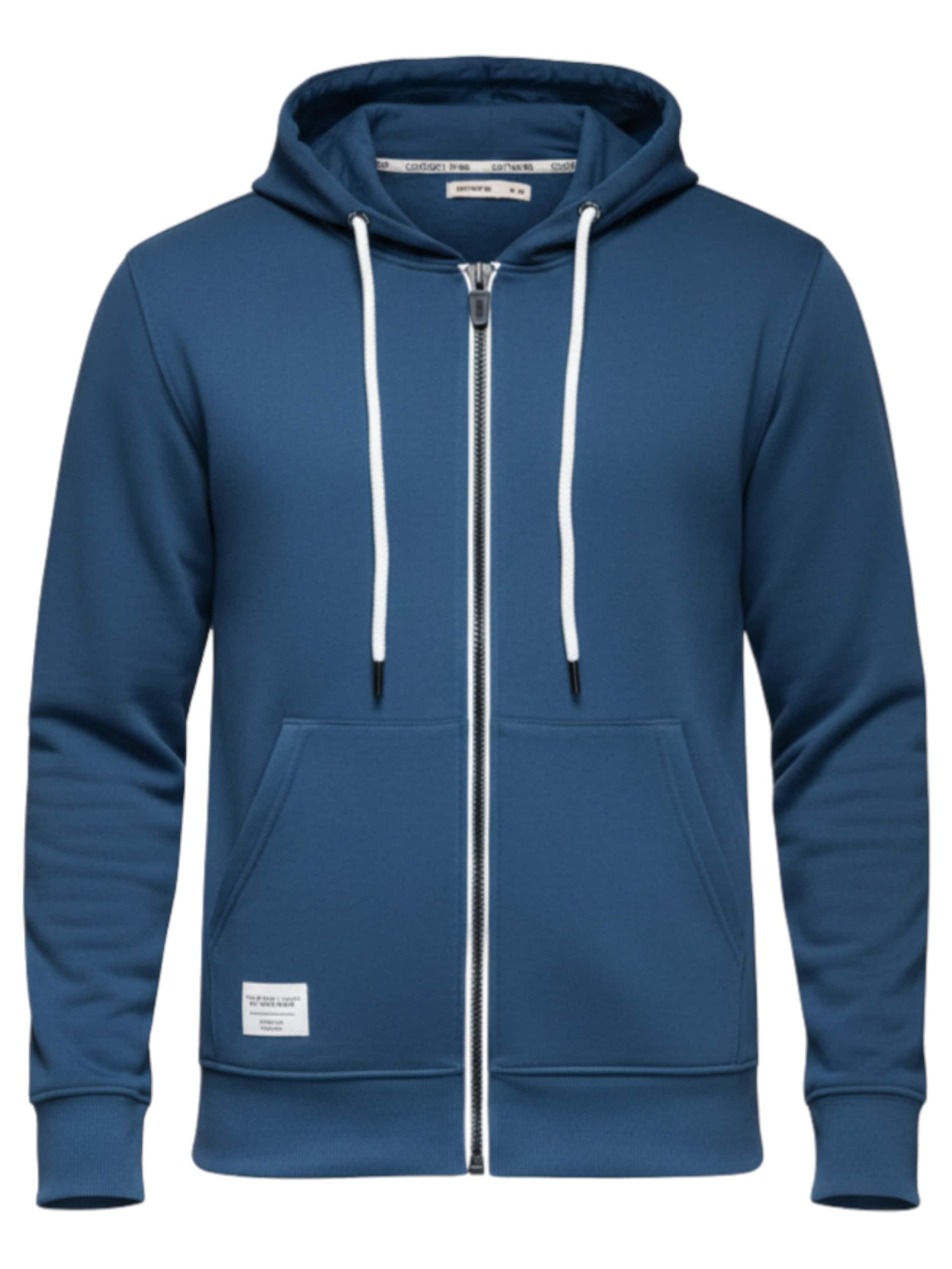 Ombre Sweatshirt in Blauw: voorkant