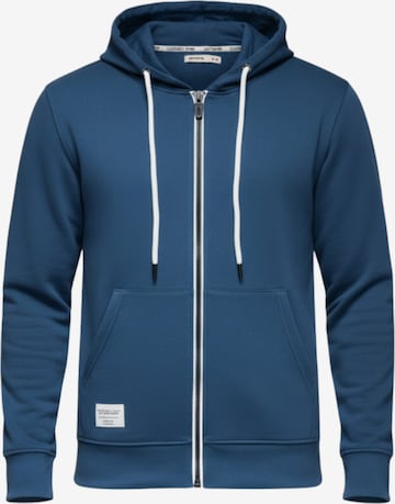 Sweat-shirt Ombre en bleu : devant