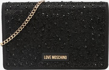 Love Moschino Tasche in Schwarz: predná strana