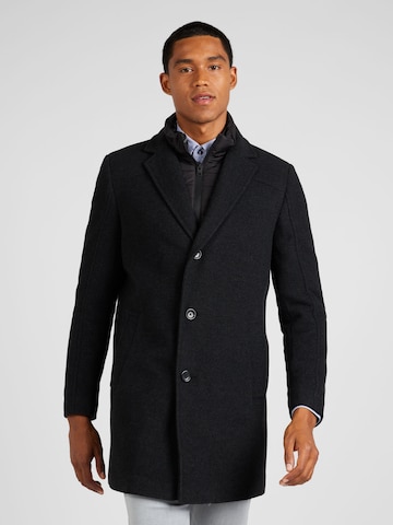 s.Oliver Between-Seasons Coat in Grey: front