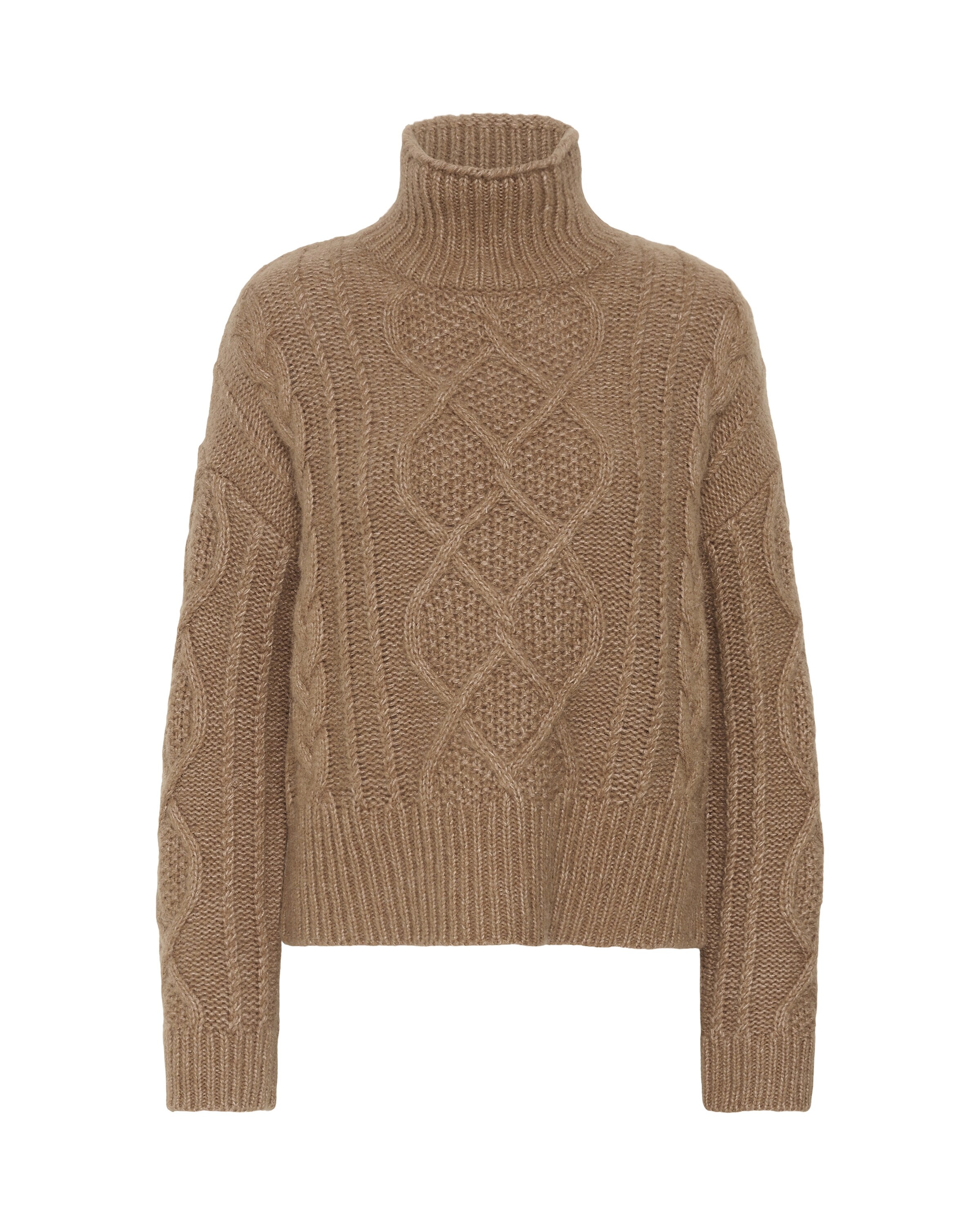 Part Two Sweter 'Channa' w kolorze brązowy: przód