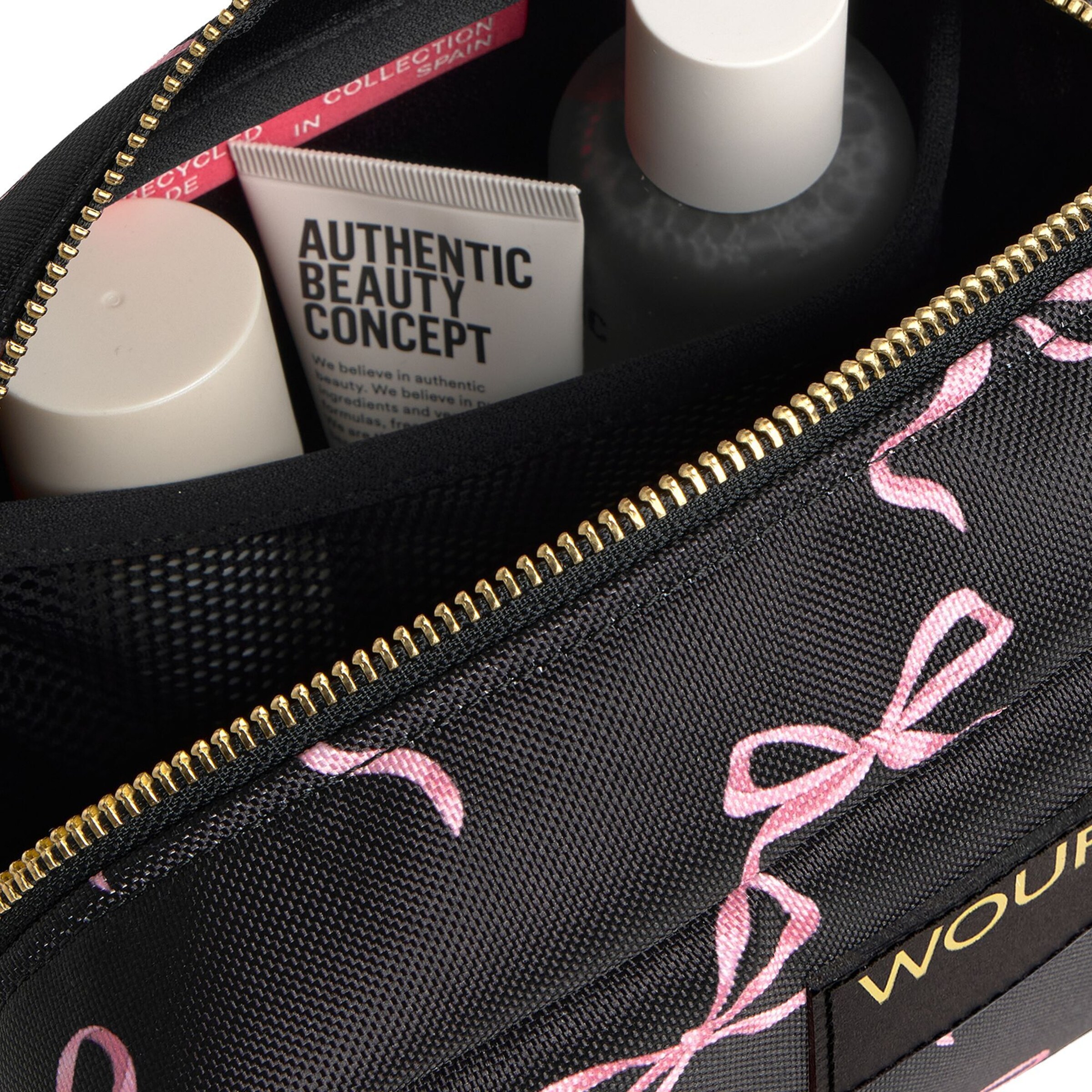 Trousses de toilette &#x27;Daily&#x27; Wouf en noir