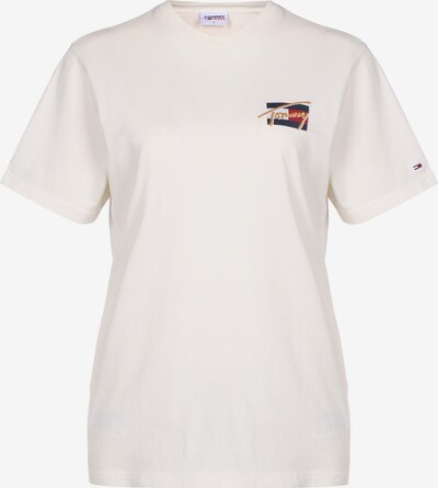 Tommy Jeans T-Shirt in navy / gold / rot / weiß, Produktansicht