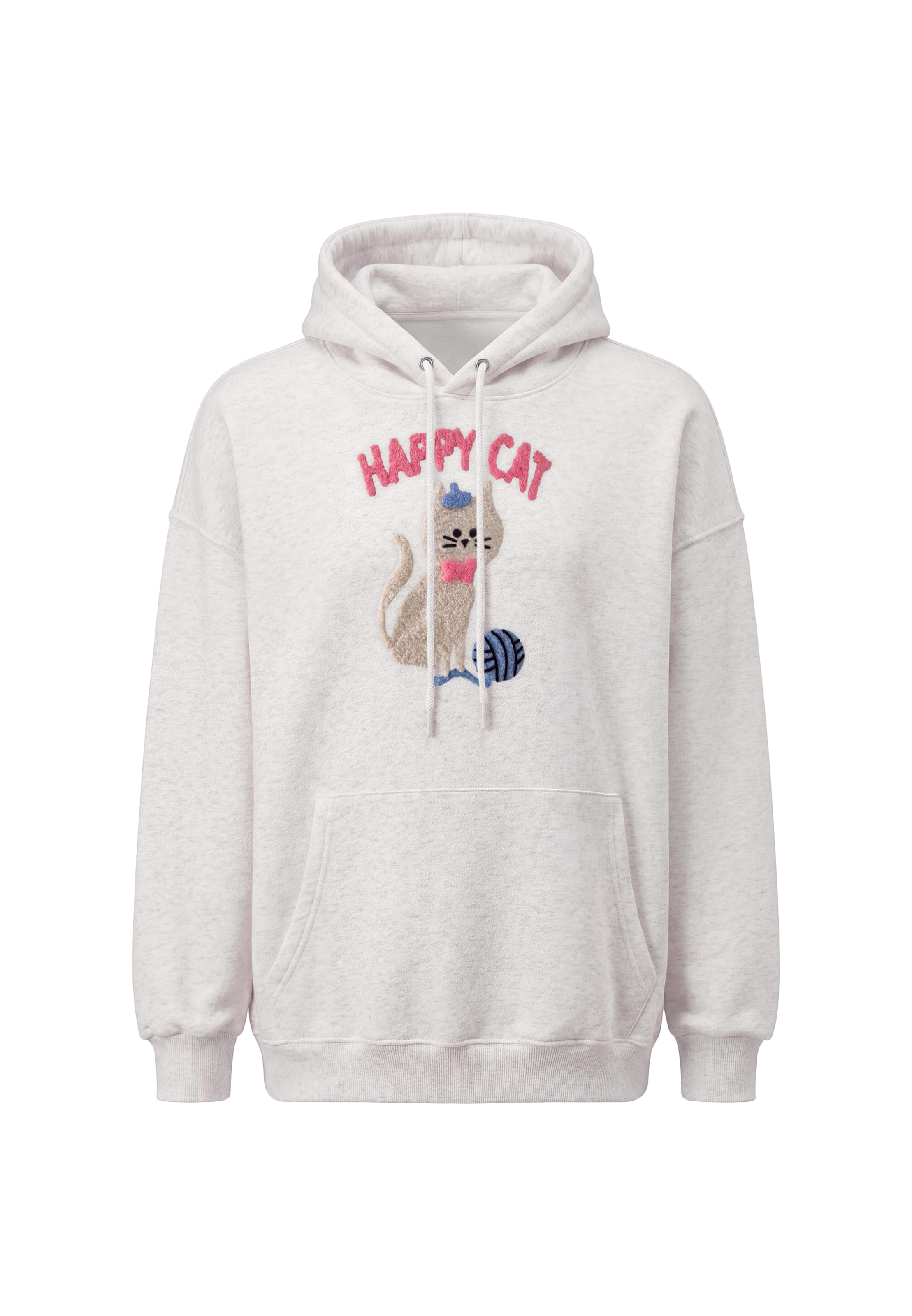 Sweat-shirt MYMO en blanc : devant