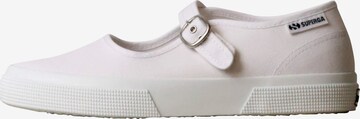 Ballerina di SUPERGA in bianco: frontale