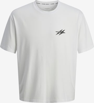 balta JACK & JONES Marškinėliai 'JCOCNZ BERLIN': priekis