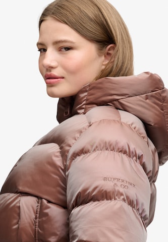 Superdry & Co Winterjas in Bruin