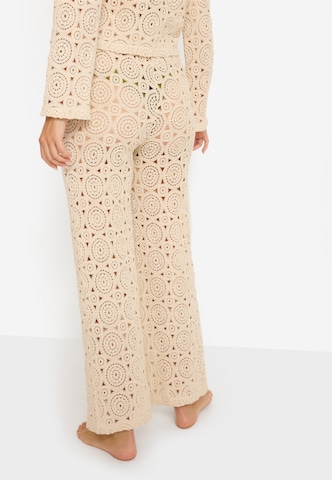 LSCN by LASCANA Loosefit Byxa i beige