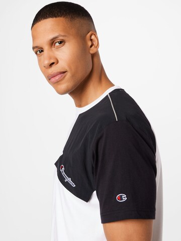 Tricou 'Crewneck' de la Champion Authentic Athletic Apparel pe alb