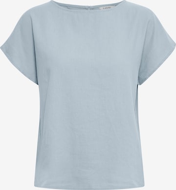 b.young Blouse 'FALAKKA' in Blauw: voorkant