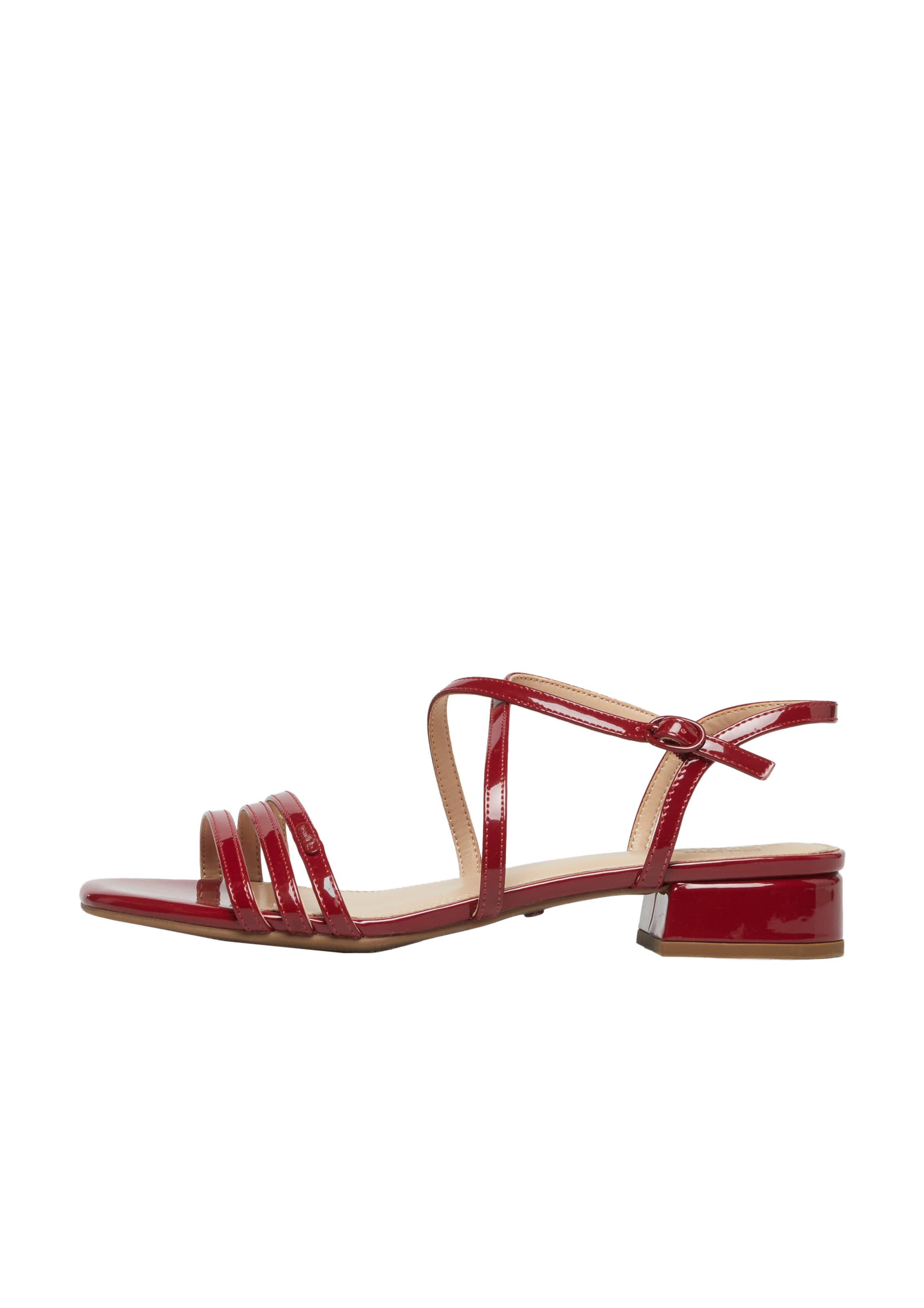 s.Oliver Strap sandal in Red: front