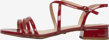 s.Oliver Strap sandal in Red: front