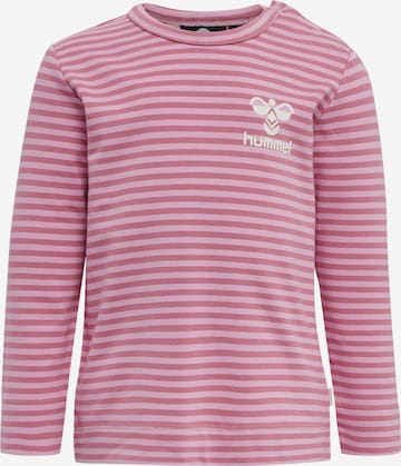 T-Shirt fonctionnel Hummel en rose : devant