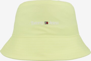 Cappello di Tommy Jeans in giallo: frontale