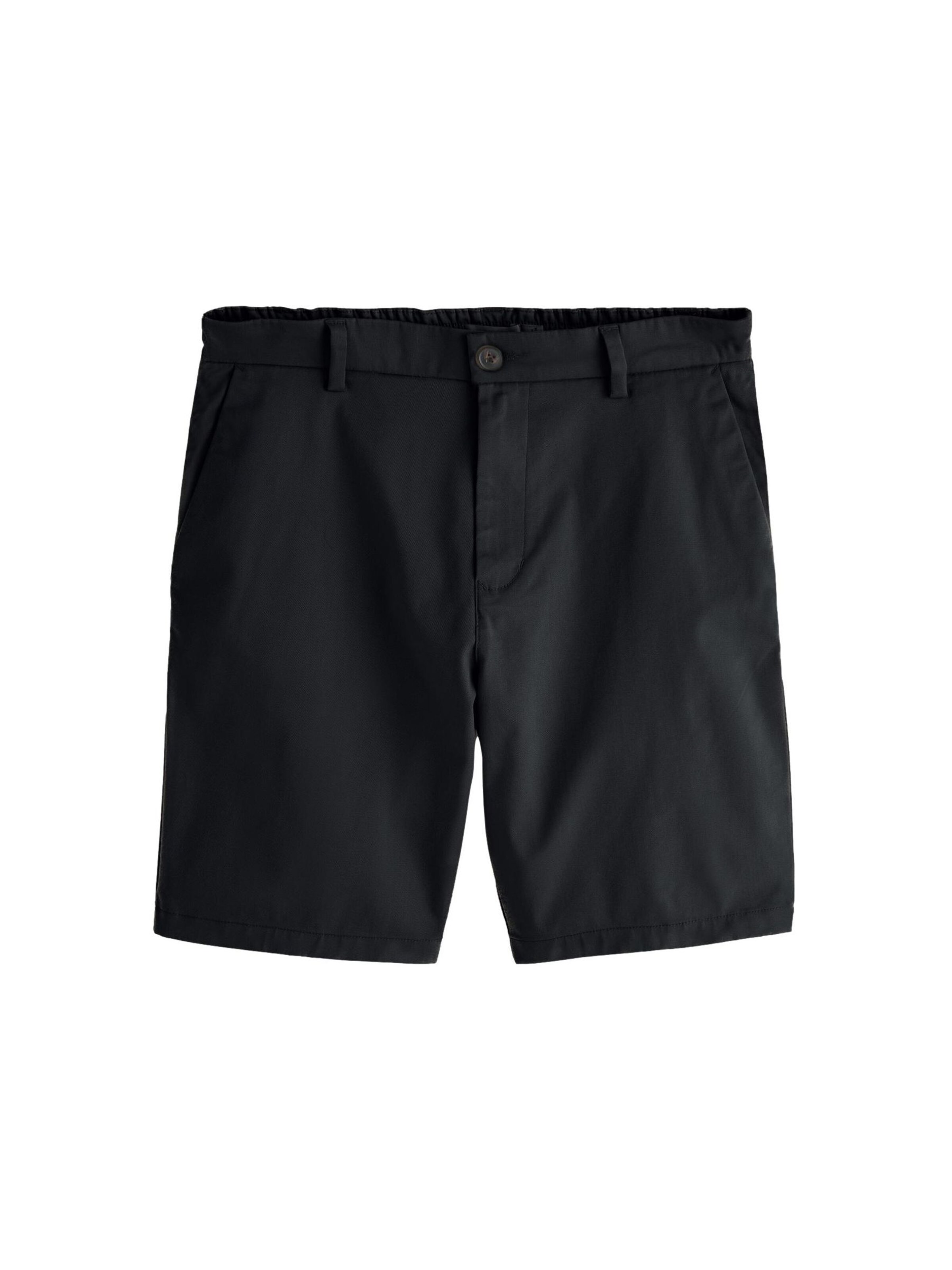 Next - regular Pantalón chino en negro: frente