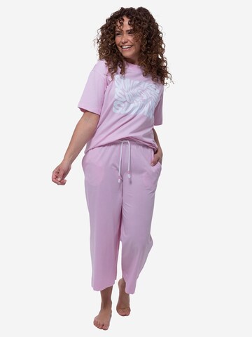 Mey Pajama 'Solid Love' in Pink