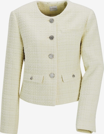 Blazer MADELEINE en blanc : devant