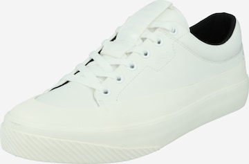 Sneaker bassa 'Dyer Tenn' di HUGO Red in bianco: frontale