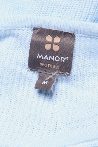 Manor Woman Batwing-Pullover M in Blau