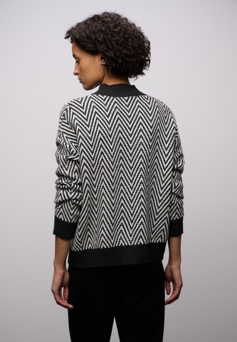 STREET ONE Pullover in Schwarz