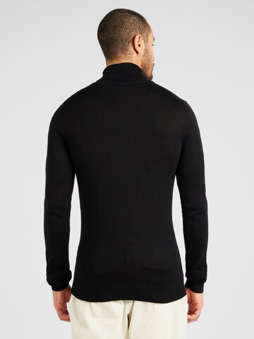 Bruun & Stengade Pullover 'Saturn' in Schwarz