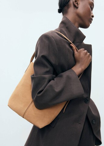 MANGO Tasche 'Hft Carnaby' in Braun: Vorderseite