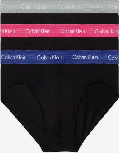 Calvin Klein Underwear Slip en bleu / gris / rose / noir / blanc, Vue avec produit