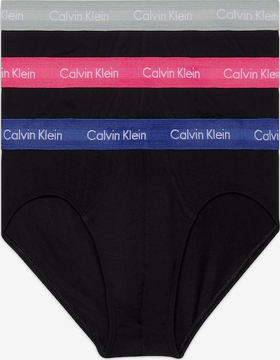 Calvin Klein Underwear Slipy - modrá / šedá / pink / černá / bílá, Produkt