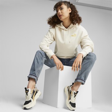 PUMA Sportief sweatshirt 'ESS+' in Beige