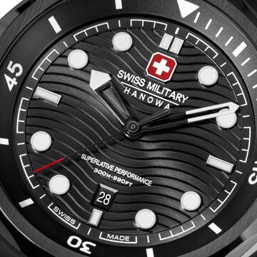 SWISS MILITARY HANOWA Analog watch 'Breakwater' in Black