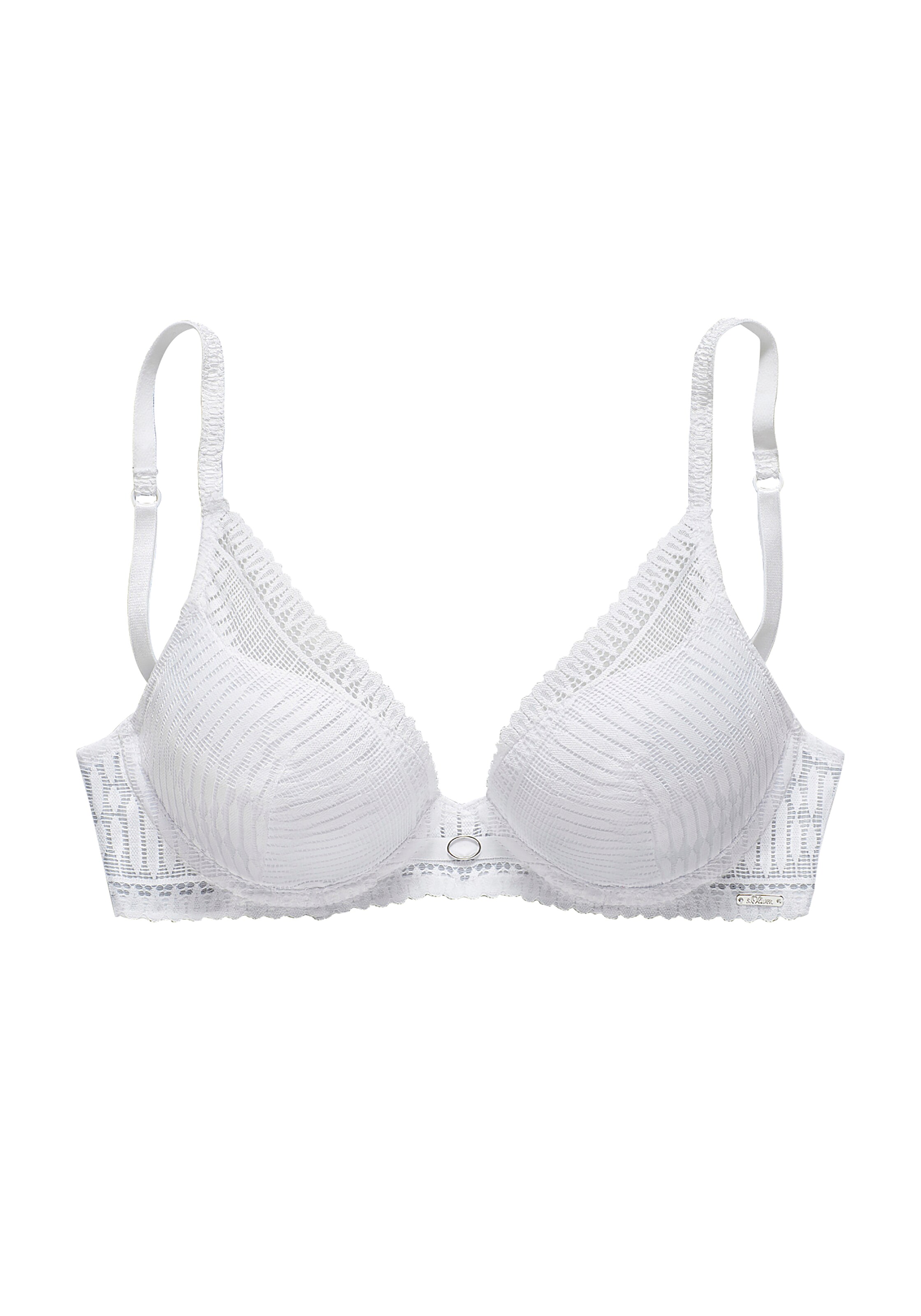 s.Oliver Бюстгальтер в Белый: спереди