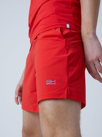 SPORTKIND Regular Sporthose 'Regular'‌‌‌ in Rot