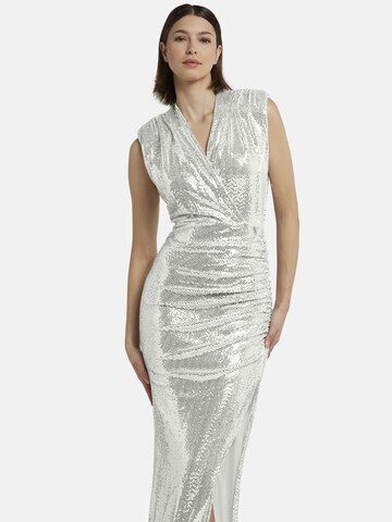 Robe de soirée 'MICATE' Nicowa en argent