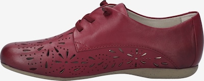 JOSEF SEIBEL Schnürschuh in rot, Produktansicht