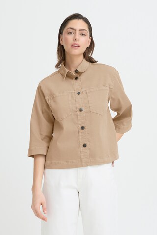 Pulz Jacke 'PZRosita' in Beige: Vorderseite