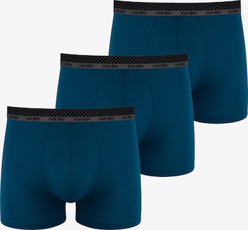 Nur Der Boxershorts in Blauw: voorkant