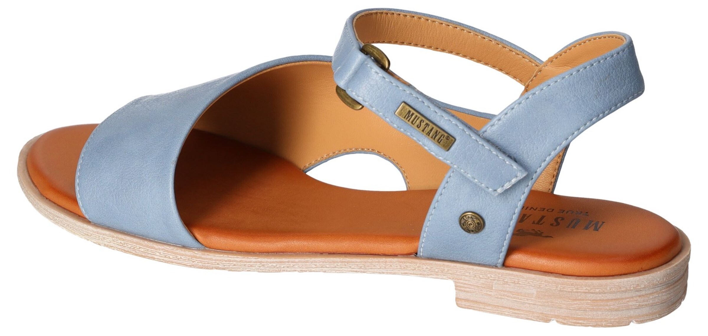 MUSTANG Sandale in Blau