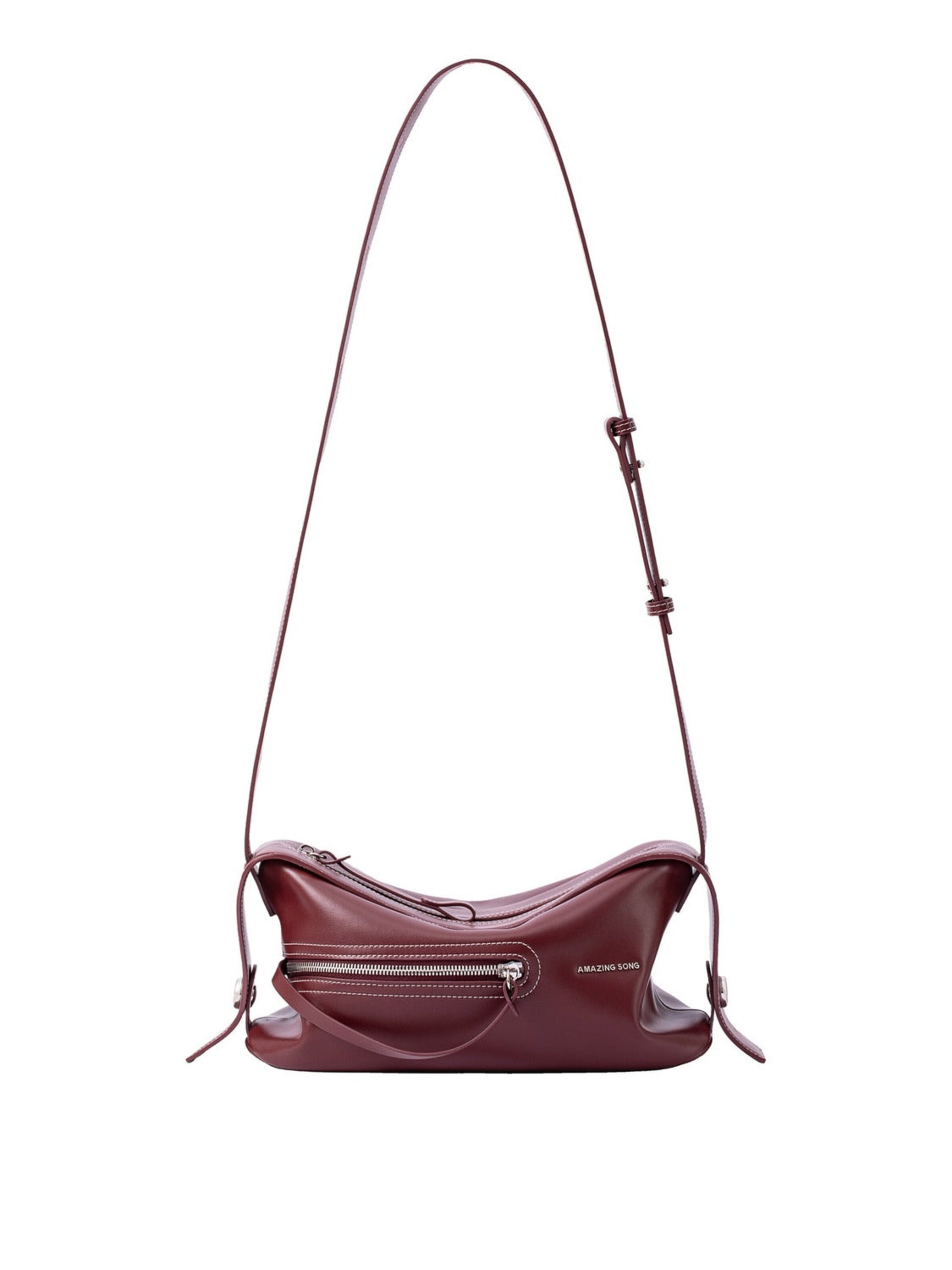 Amazing Song Torba na ramię 'Liqueur' w kolorze czerwony: przód