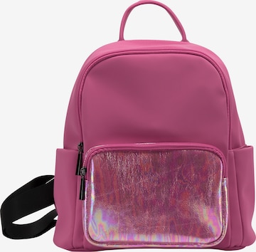 myMo ATHLSR Backpack in Pink: front