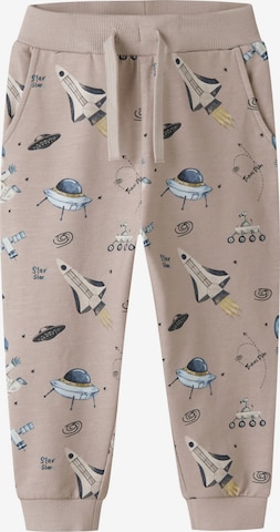 Pantalon NAME IT en beige : devant