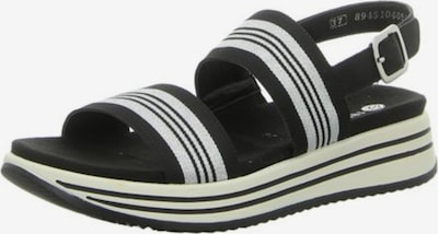 REMONTE Sandale in schwarz / weiß, Produktansicht