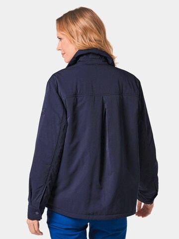 Goldner Übergangsjacke in Blau