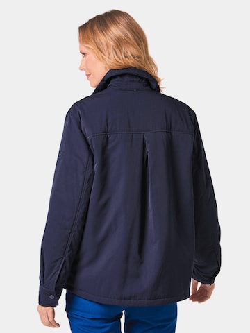 Goldner Übergangsjacke in Blau